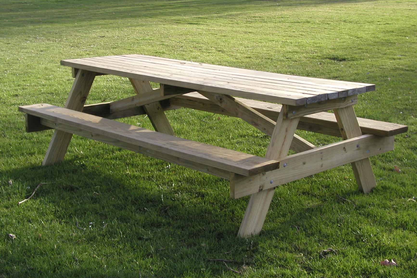 How To Build Wooden Picnic Table